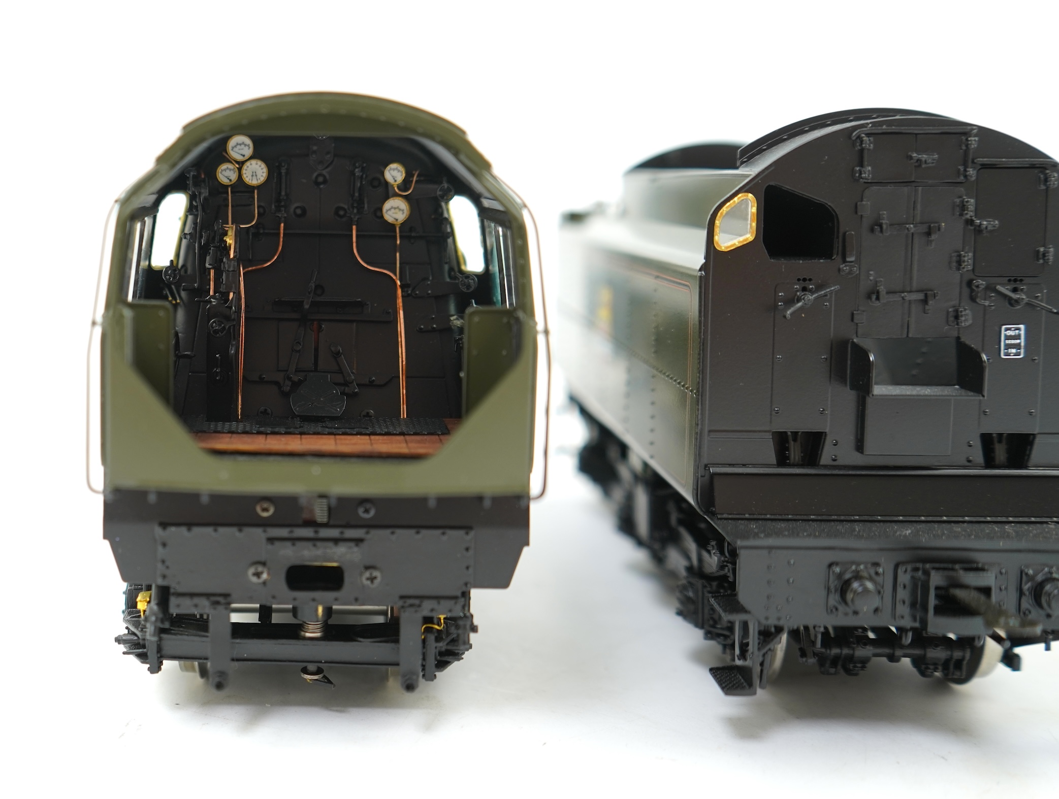 An 0 gauge Masterpiece Models model of BR Britannia Class (Standard Class 7), Western Star, 70025, 4-6-2 tender locomotive, powered for two rail operation, with original box.